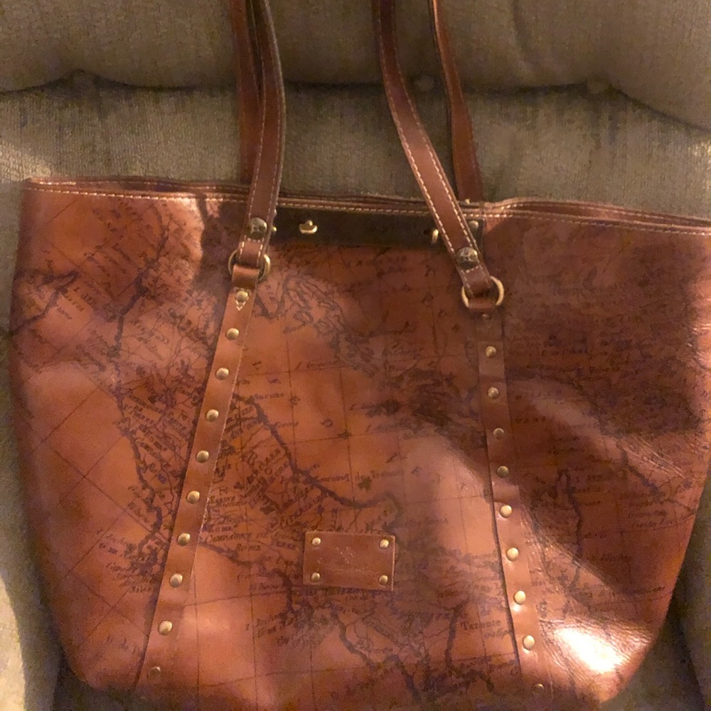 Patricia Nash Signature Map Handbag
